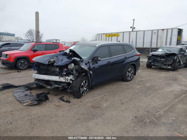 5TDHBRCH5MS022744 Toyota Highlander Hybrid Xle