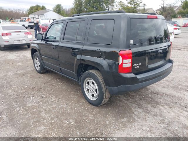 1C4NJRBB3GD594933 Jeep Patriot Sport