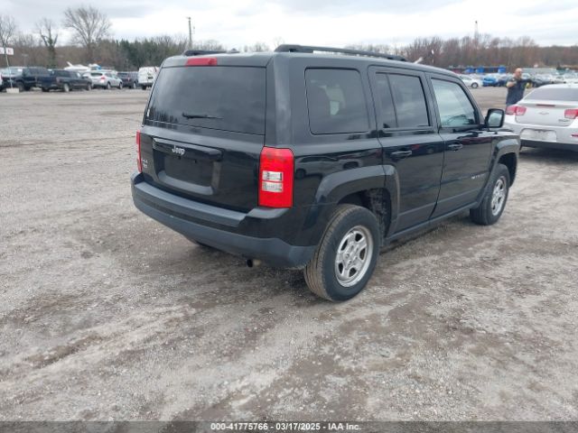1C4NJRBB3GD594933 Jeep Patriot Sport