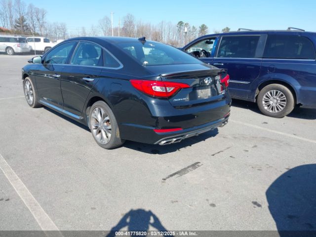 2015 HYUNDAI SONATA 5NPE34AB0FH259278 Photo 2