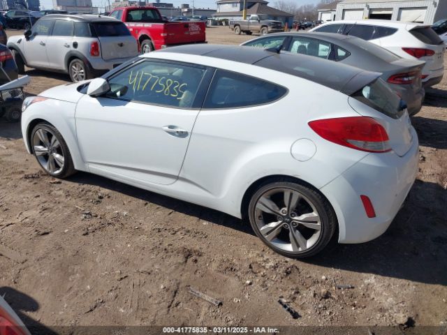 KMHTC6AD6EU194151 Hyundai Veloster Base W/gray