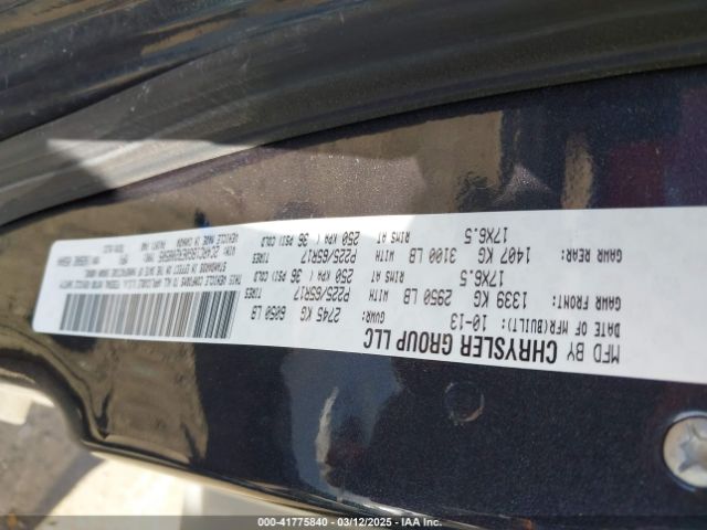 2C4RC1BG0ER208505 Chrysler Town & Country Touring