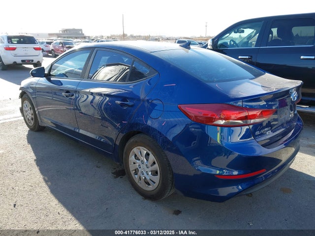 5NPD74LF9HH155827 Hyundai ELANTRA SE