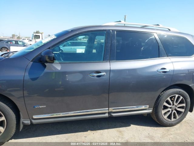 5N1CR2MM3EC662412 Nissan Pathfinder Hybrid Sl