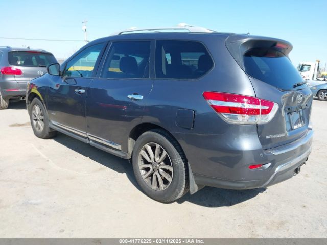 5N1CR2MM3EC662412 Nissan Pathfinder Hybrid Sl