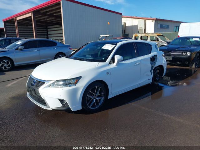 JTHKD5BH0E2182578 Lexus CT 200H