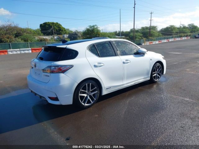 JTHKD5BH0E2182578 Lexus CT 200H