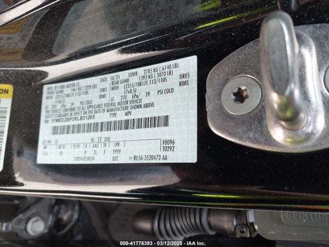 1FMEE2BP3RLB31265 Ford Bronco Wildtrak