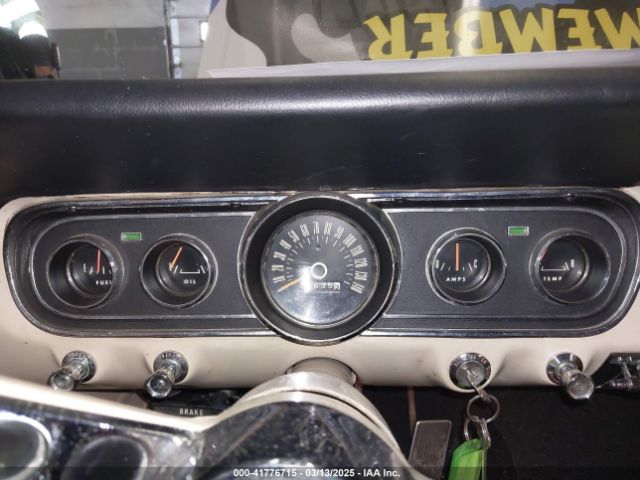 1966 FORD MUSTANG 6F07C372052 Photo 6