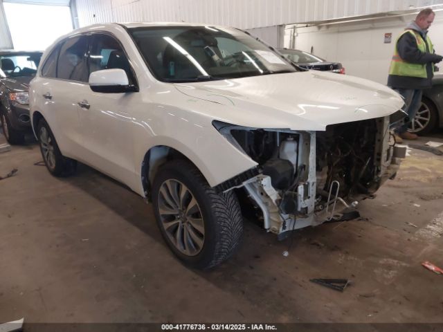 5FRYD4H42EB033479 Acura Mdx Technology Package