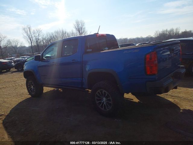 1GCGTEEN2N1123310 Chevrolet Colorado 4wd  Short Box Zr2
