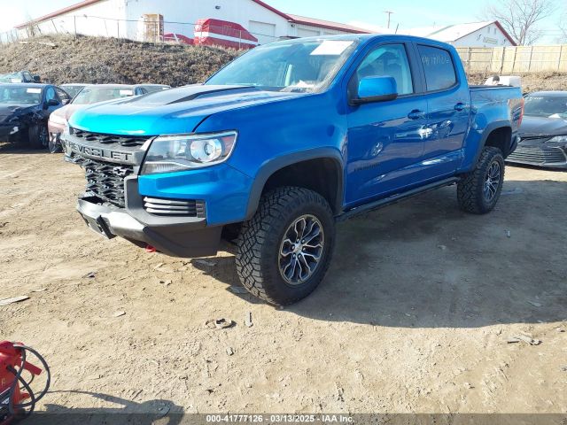 1GCGTEEN2N1123310 Chevrolet Colorado 4wd  Short Box Zr2