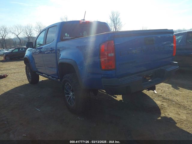1GCGTEEN2N1123310 Chevrolet Colorado 4wd  Short Box Zr2