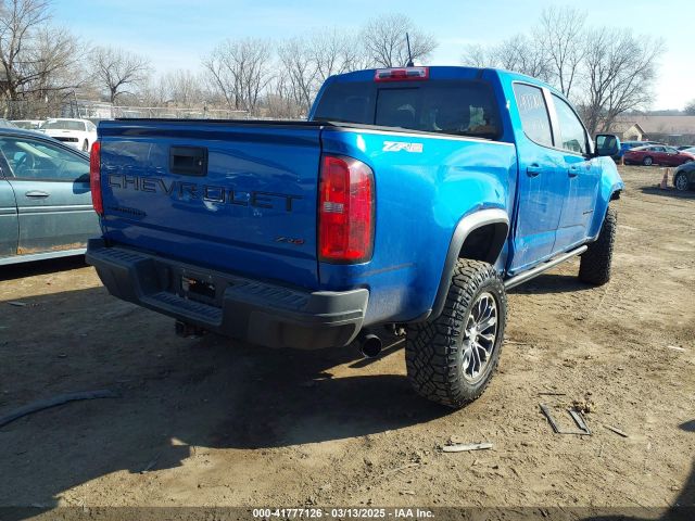 1GCGTEEN2N1123310 Chevrolet Colorado 4wd  Short Box Zr2