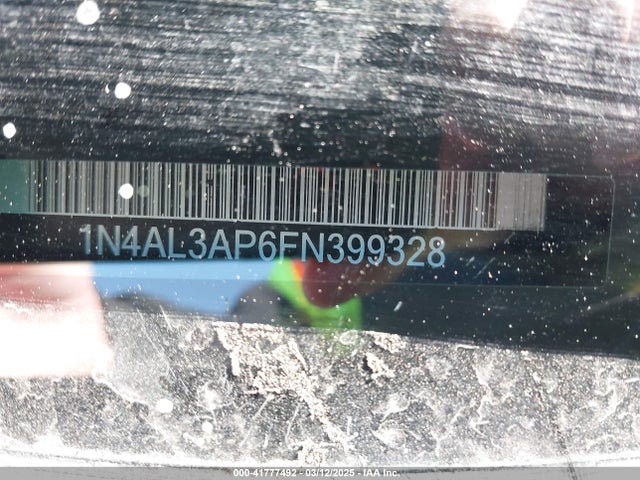 1N4AL3AP6FN399328 Nissan Altima 2.5 S