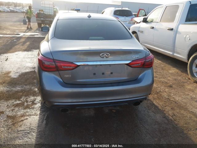 JN1EV7AR2JM612159 Infiniti Q50 3.0t Luxe
