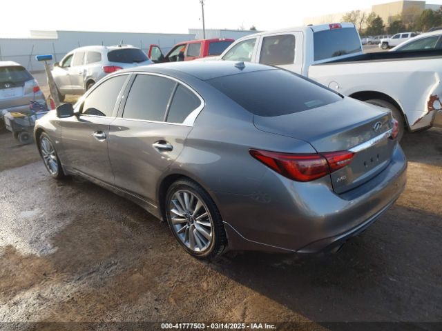 JN1EV7AR2JM612159 Infiniti Q50 3.0t Luxe