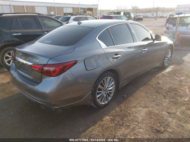 JN1EV7AR2JM612159 Infiniti Q50 3.0t Luxe