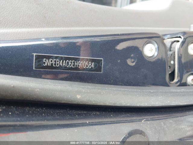 5NPEB4AC6EH910584 Hyundai SONATA GLS
