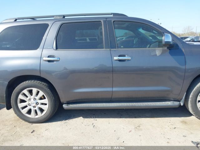 5TDYY5G1XES051873 Toyota Sequoia Platinum 5.7l V8