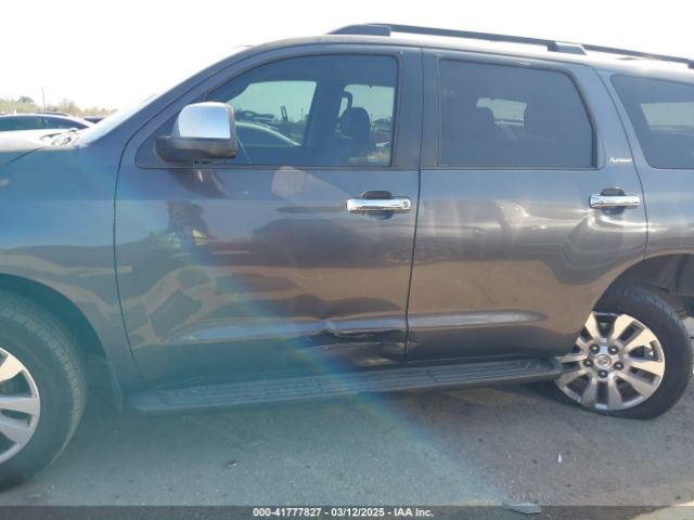 5TDYY5G1XES051873 Toyota Sequoia Platinum 5.7l V8