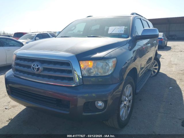 5TDYY5G1XES051873 Toyota Sequoia Platinum 5.7l V8