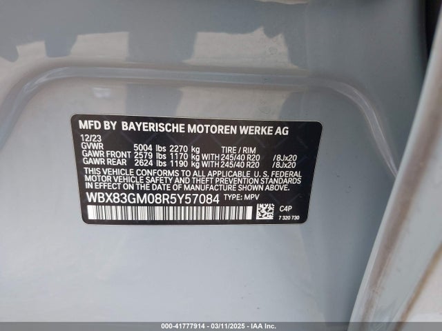 WBX83GM08R5Y57084 BMW X2