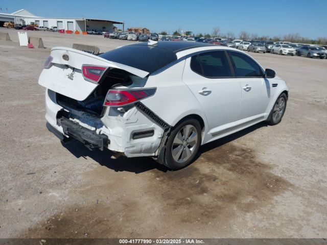 KNAGN4AD9E5068071 KIA Optima Hybrid Ex