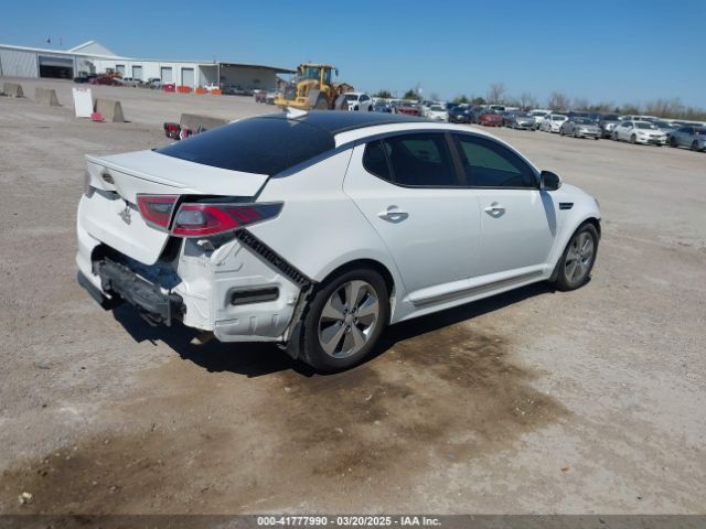 KNAGN4AD9E5068071 KIA Optima Hybrid Ex