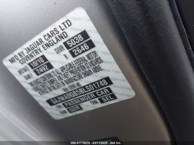 2011 JAGUAR XF SAJWA0GB5BLS01748 Photo 8