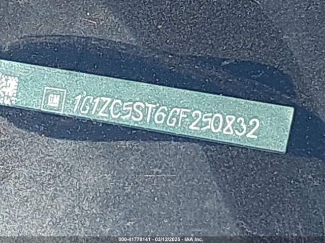 1G1ZC5ST6GF250832 Chevrolet Malibu 1fl