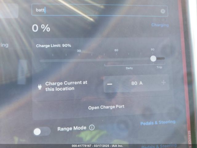 5YJSA1H17EFP33275 Tesla Model S P85