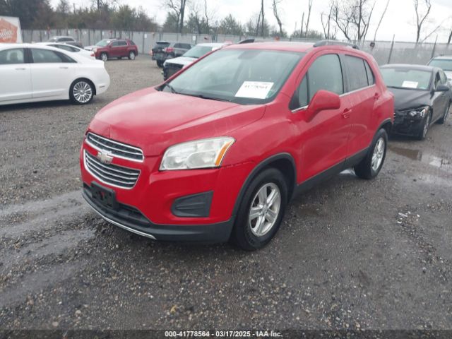 KL7CJRSB2FB198376 Chevrolet Trax Lt