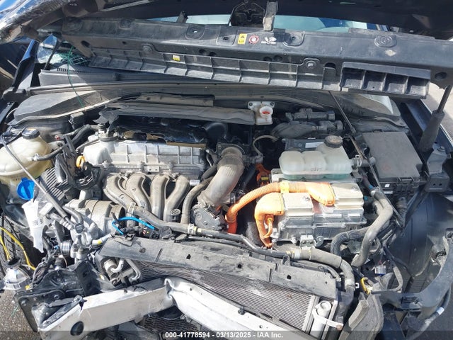 KMHC65LC3KU175915 Hyundai Ioniq Hybrid Blue