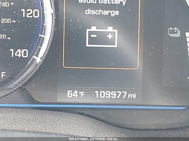 KMHC65LC3KU175915 Hyundai Ioniq Hybrid Blue