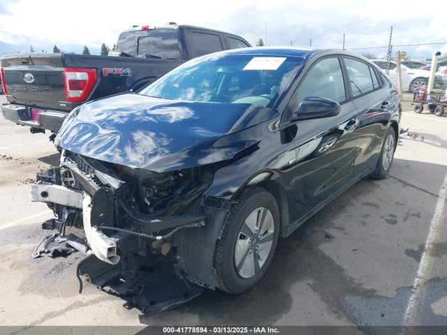 KMHC65LC3KU175915 Hyundai Ioniq Hybrid Blue