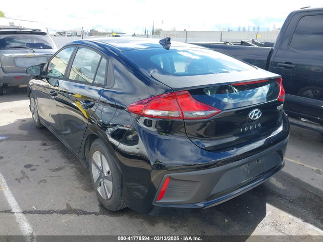 KMHC65LC3KU175915 Hyundai Ioniq Hybrid Blue