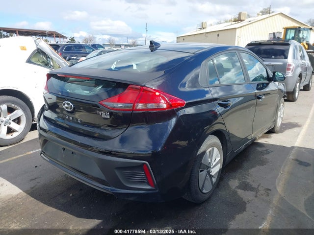 KMHC65LC3KU175915 Hyundai Ioniq Hybrid Blue