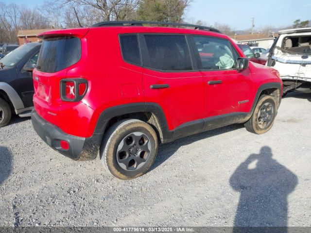 ZACCJBAB4JPJ63846 Jeep Renegade Sport 4x4