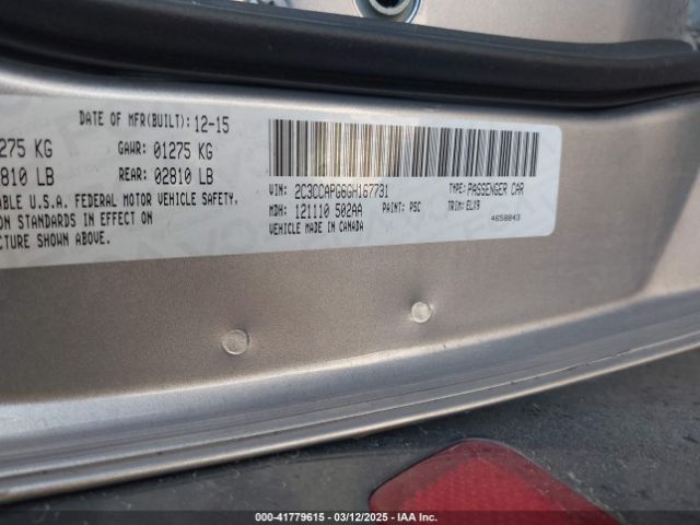 2C3CCAPG6GH167731 Chrysler 300c Platinum
