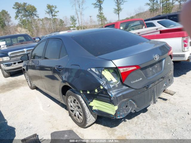 2T1BURHE4KC134729 Toyota COROLLA LE