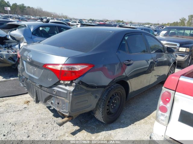 2T1BURHE4KC134729 Toyota COROLLA LE