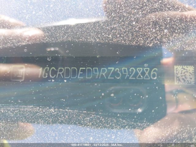 1GCRDDED9RZ392886 Chevrolet Silverado 1500 4wd Double Cab Standard Bed Lt