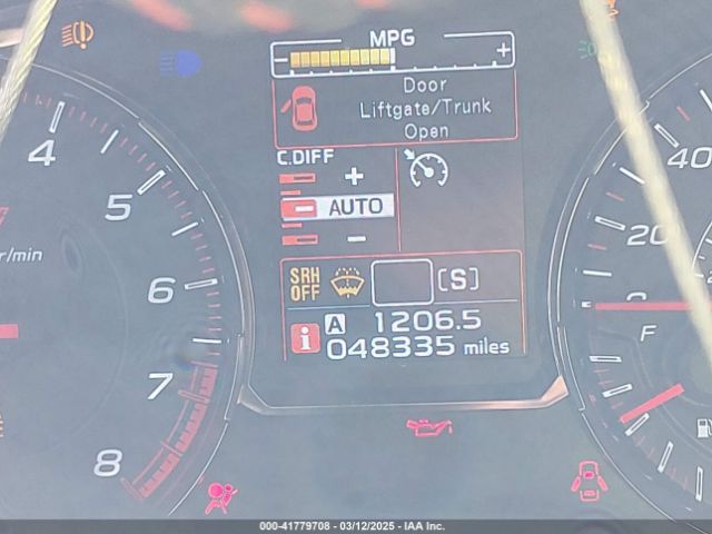 JF1VA2S69M9800819 Subaru Wrx Sti