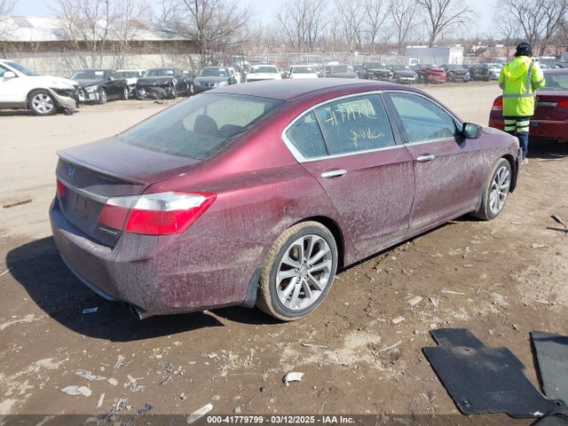 2014 Honda Accord Sport მანქანა იყიდება აუქციონზე, vin: 1HGCR2F58EA011381, აუქციონის ნომერი: 41779799