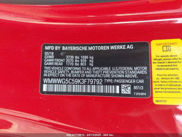 2019 MINI CONVERTIBLE WMWWG5C59K3F79792 Photo 8