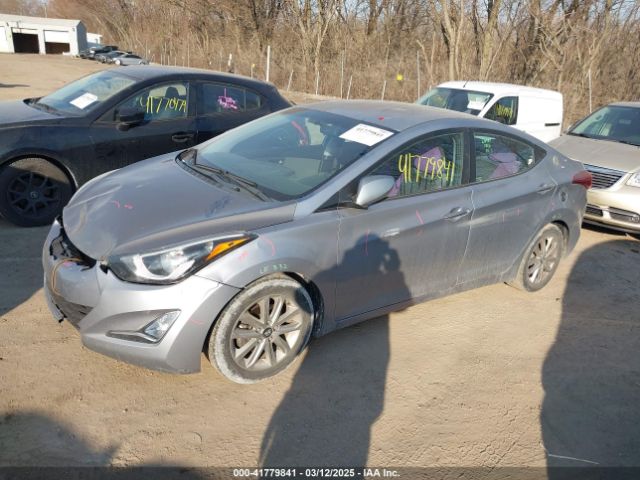 5NPDH4AE4FH618669 Hyundai ELANTRA SE