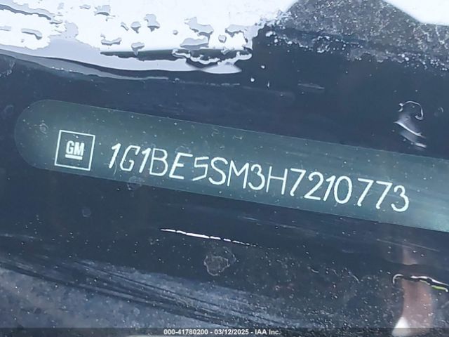 1G1BE5SM3H7210773 Chevrolet Cruze Lt Auto