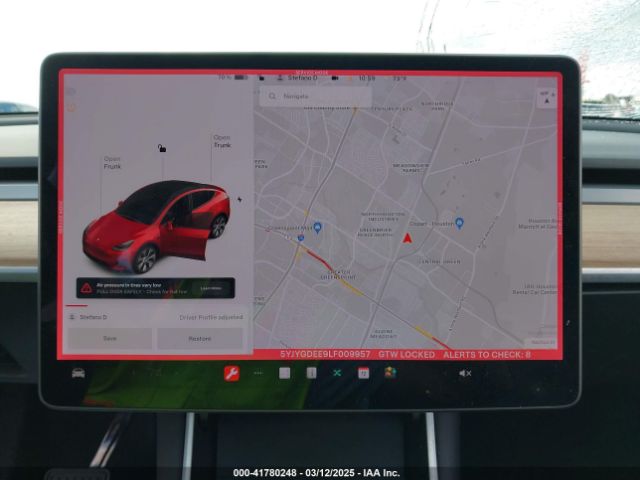 5YJYGDEE9LF009957 Tesla Model Y Long Range Dual Motor All-wheel Drive