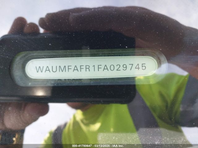 WAUMFAFR1FA029745 Audi A5 2.0t Premium
